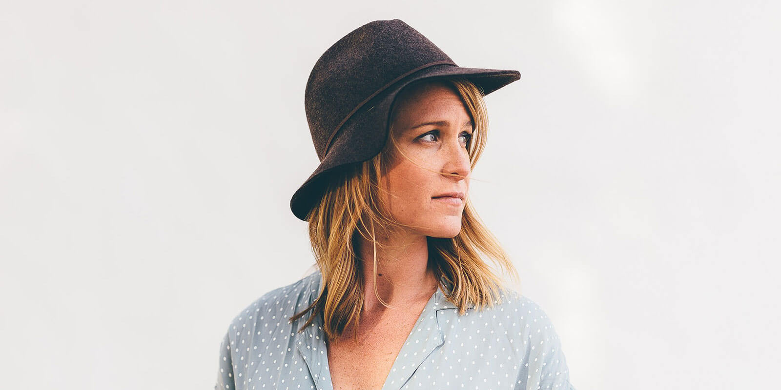 Brown Fedora hats for ladies of character